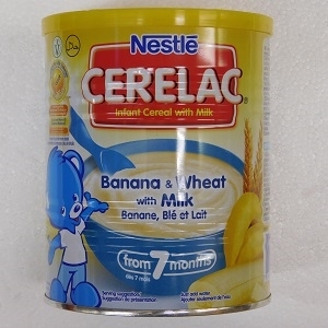 Picture of Cerelac Banana & Wheat with Milk 400g - 7months+