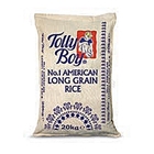 Picture of Tolly Boy American Long Grain Rice 20kg – Hessian Bag