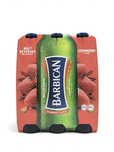 Picture of Barbiacan Strawberry Flavoured Malt 6 x 330ml